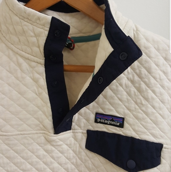 😍Worn twice Patagonia organic cotton quilted size small - Picture 7 of 8